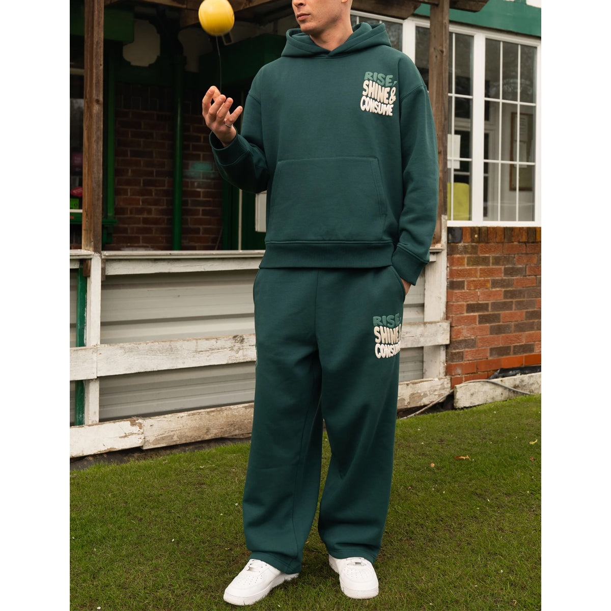 FRESH FLAVOURS RISE JOGGERS EDEN GREEN