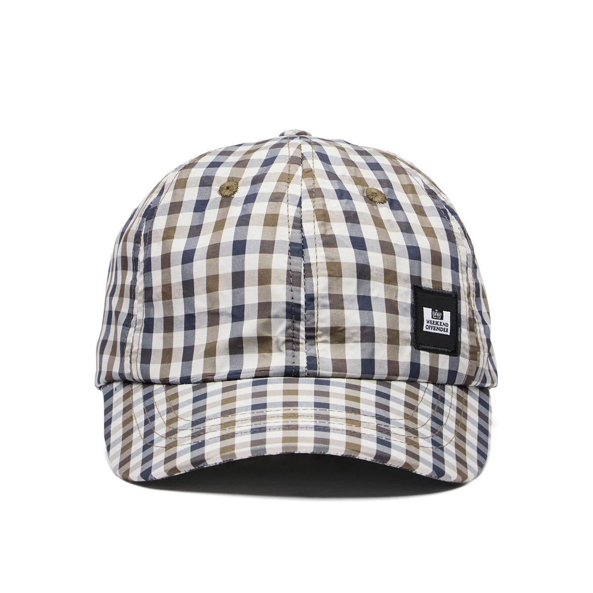 WEEKEND OFFENDER CLAY MID HOUSE CHECK CAP