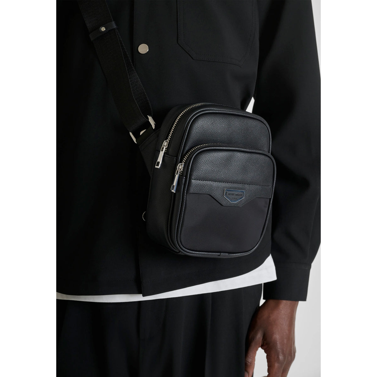 ANTONY MORATO REPORTER BAG BLACK MMAB00482