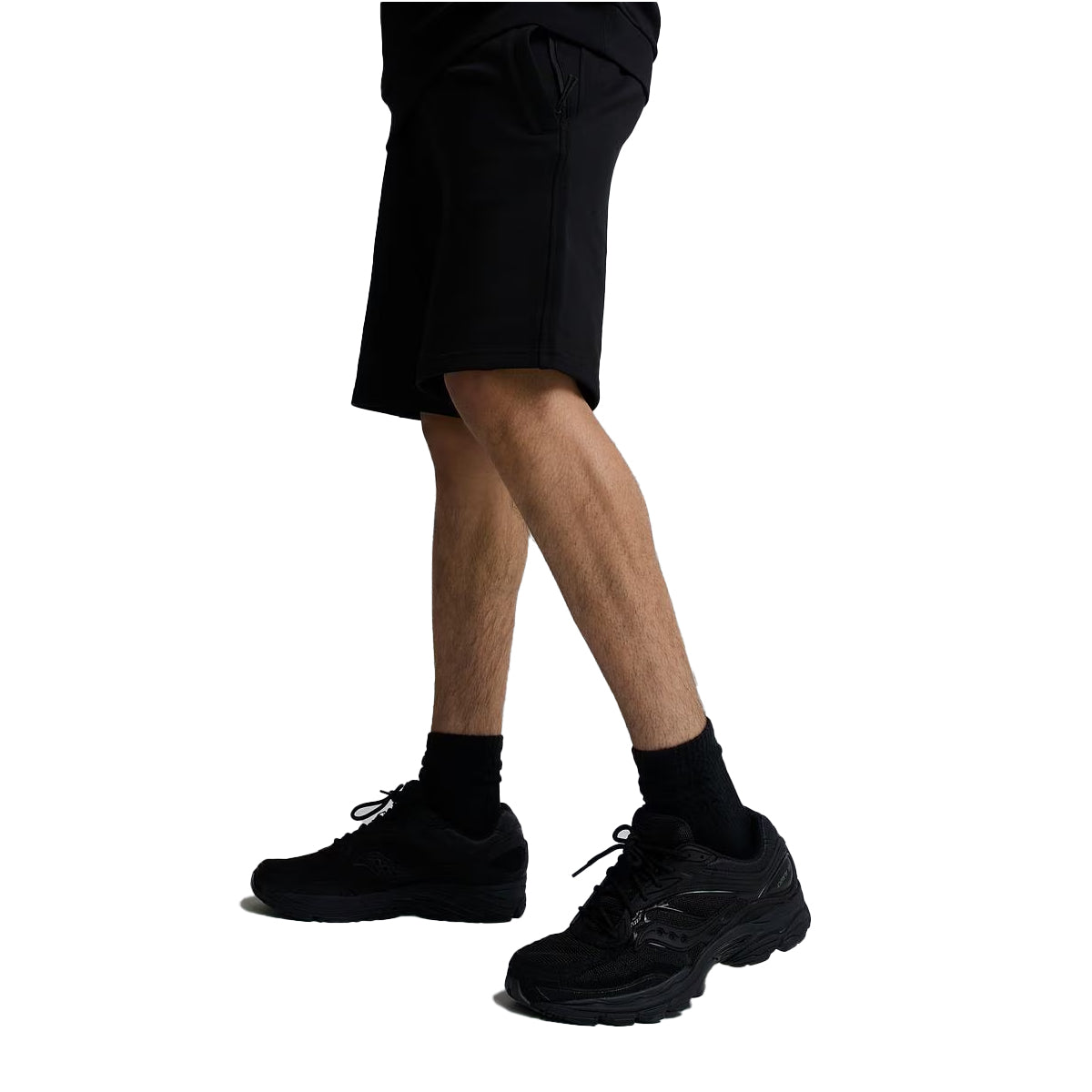 ALESSANDRO ZAVETTI CENERELLO BADGE SHORTS BLACK/RED