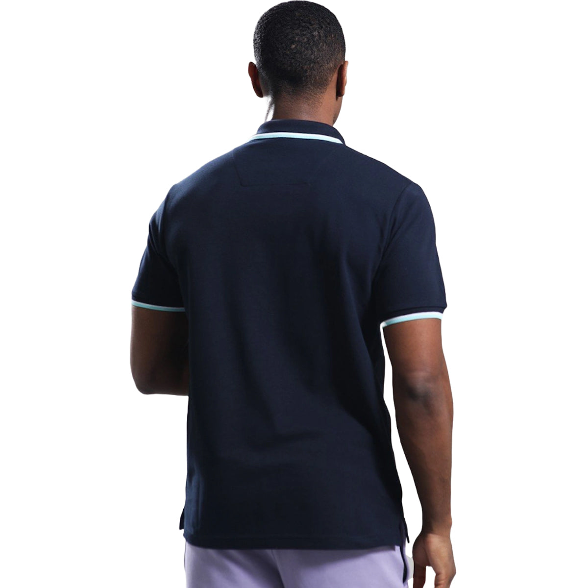 MARSHALL ARTIST TIPPED SIREN POLO NAVY