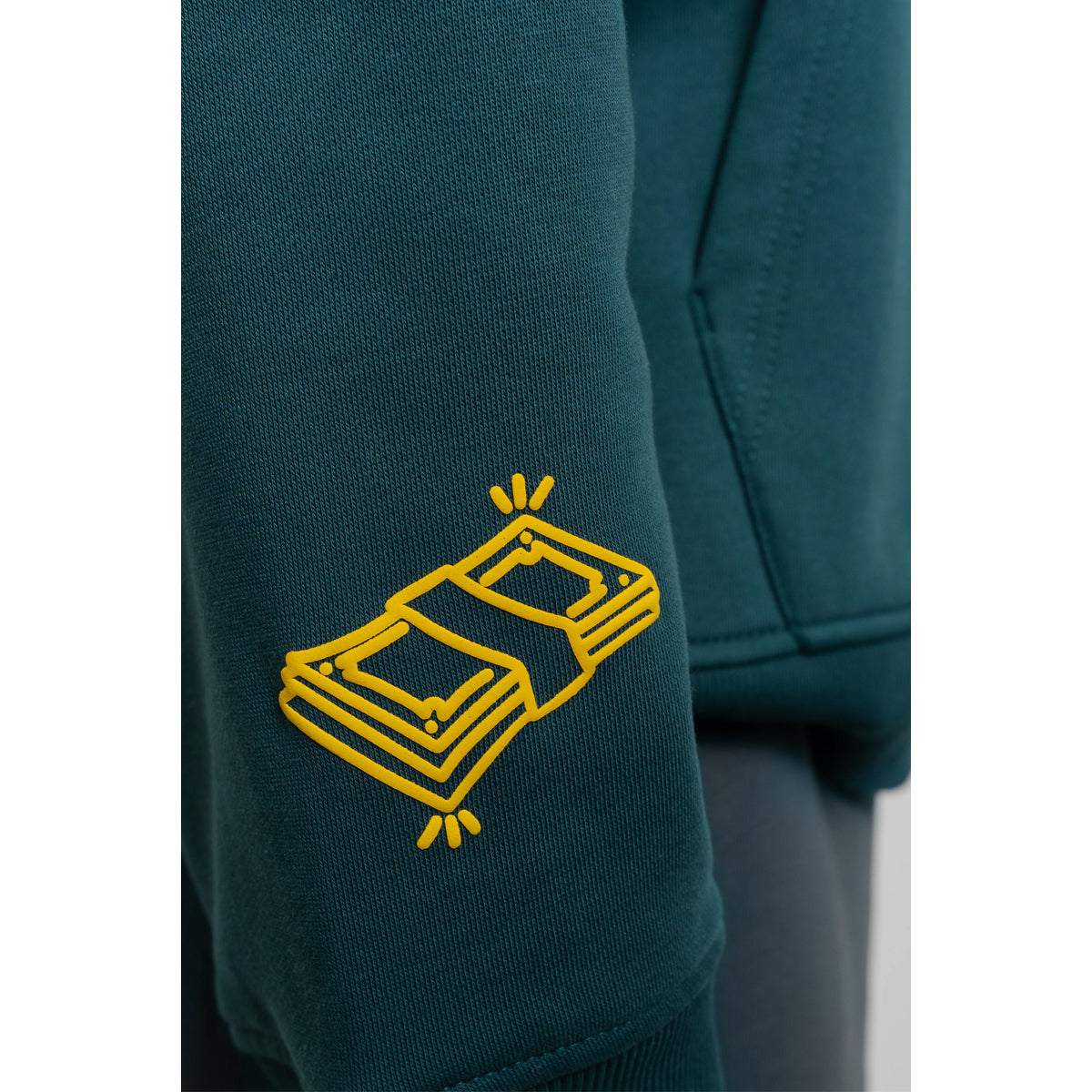 FRESH FLAVOURS RISE HOODY EDEN GREEN