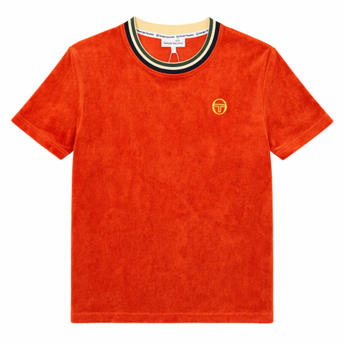 SERGIO TACCHINI MONTE VELOUR T-SHIRT ROOIBOS TEA