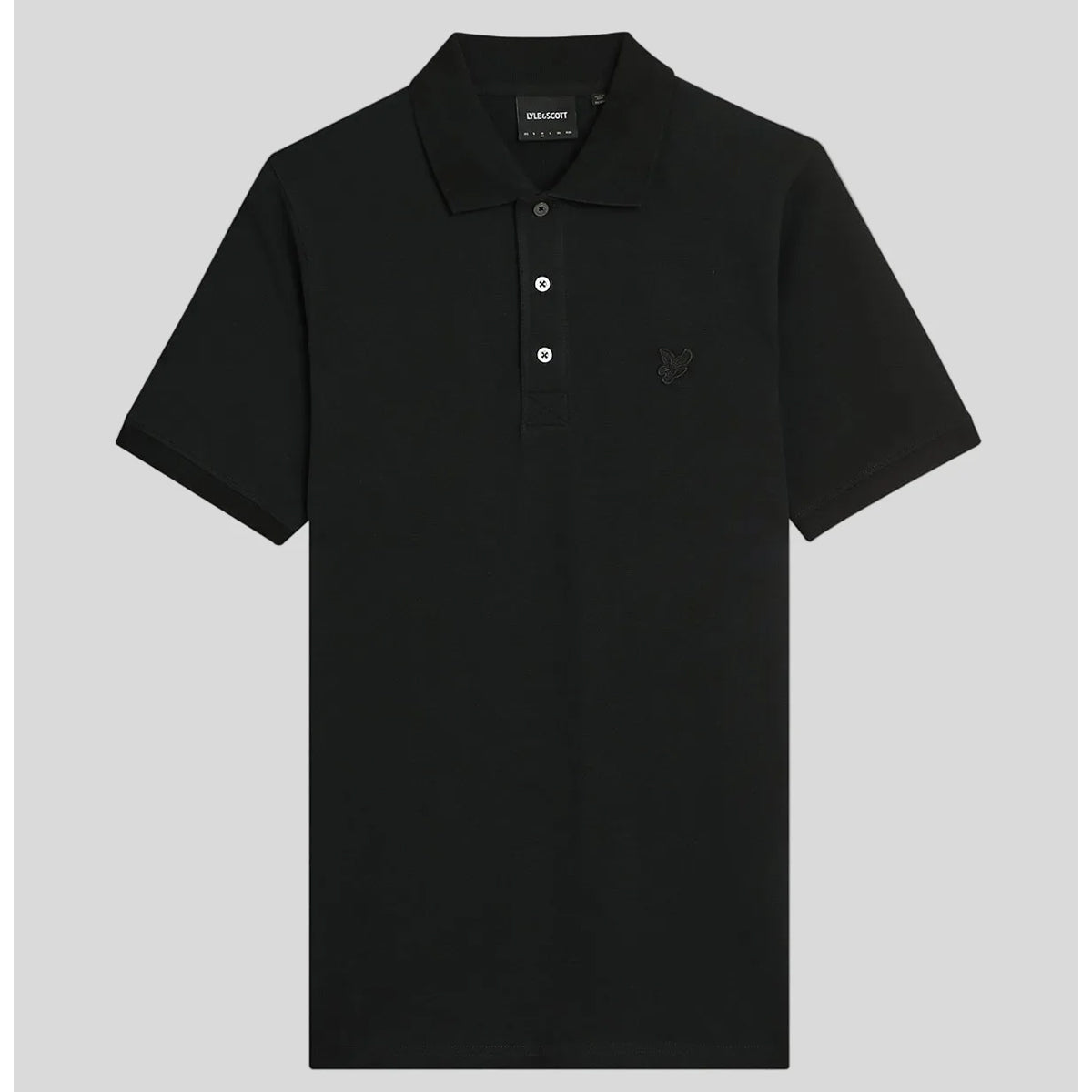 SUPERFINE POLO SHIRT BLACK SP2255TONT