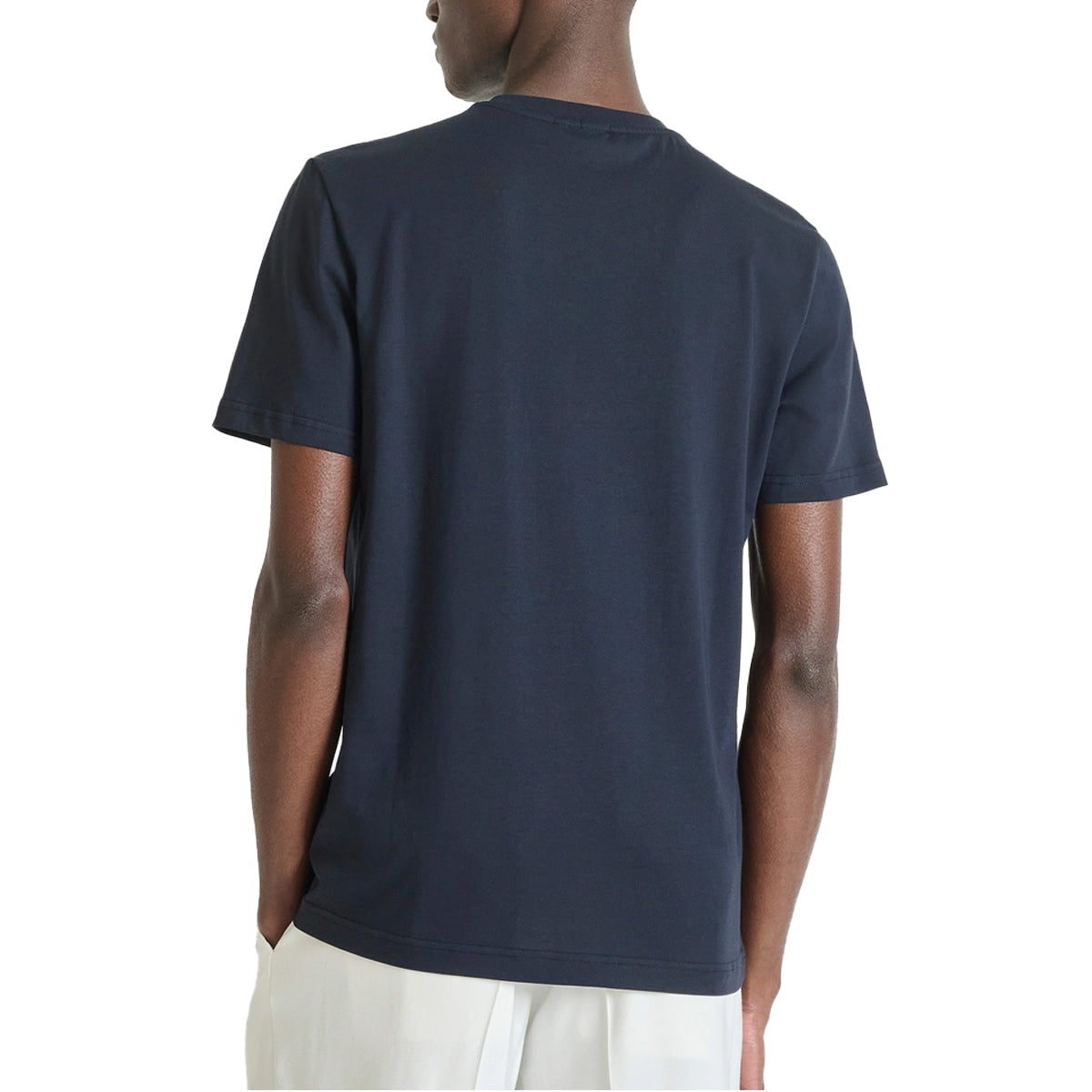 ANTONY MORATO SCRIPT LOGO T-SHIRT MARINE NAVY MMKS02634