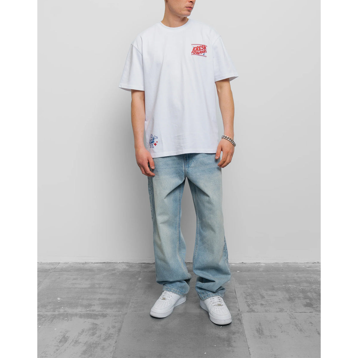 FRESH FLAVOURS RELAXED JEANS LIGHT BLUE