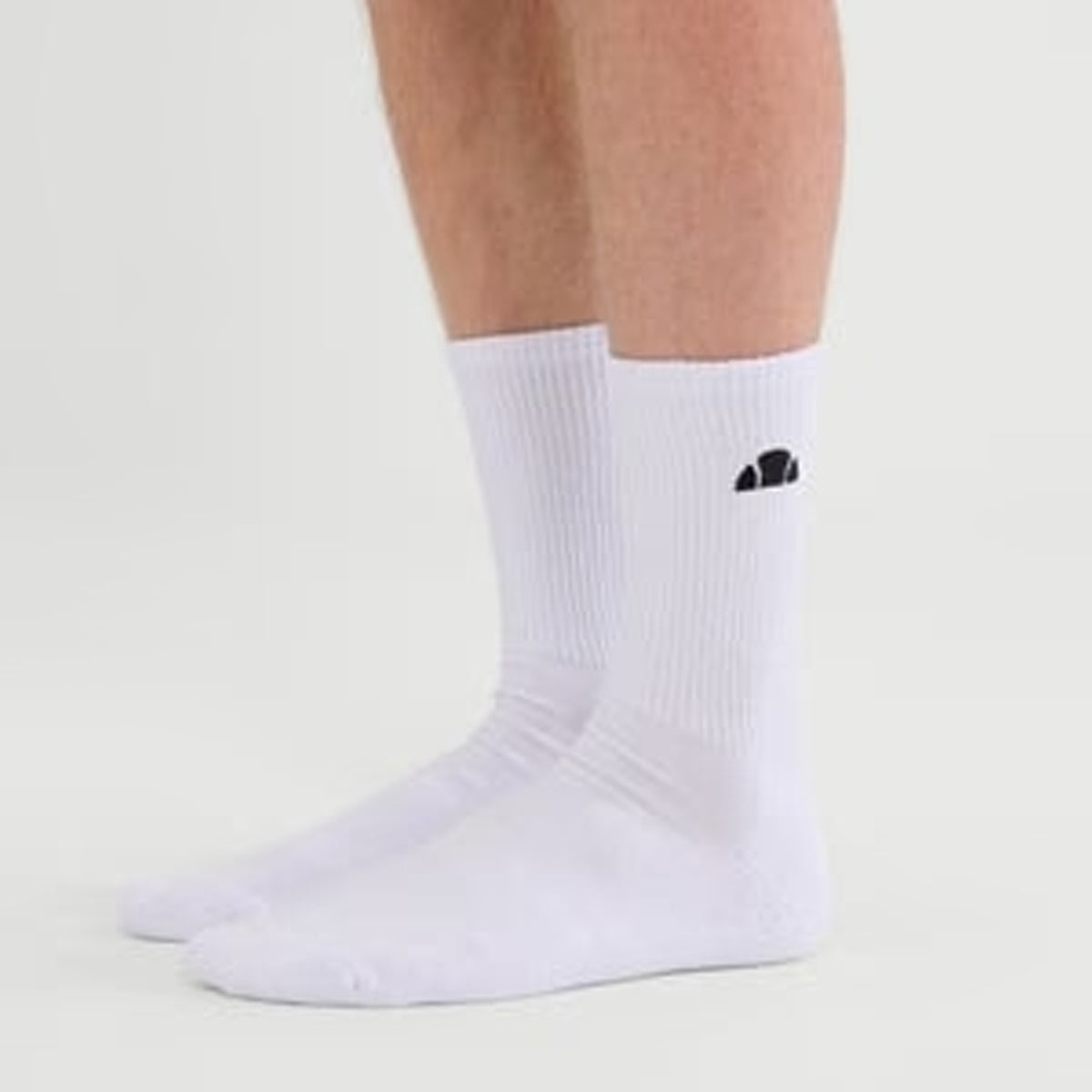 ELLESSE ALACRE CREW SOCK 5 PACK WHITE