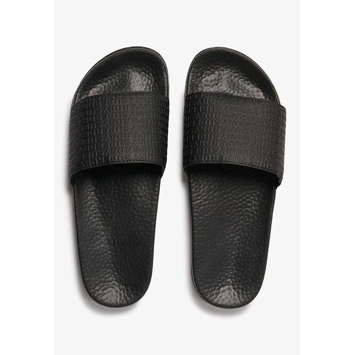 SUPERDRY MONOGRAM POOL SLIDE BLACK 02A MF310290A