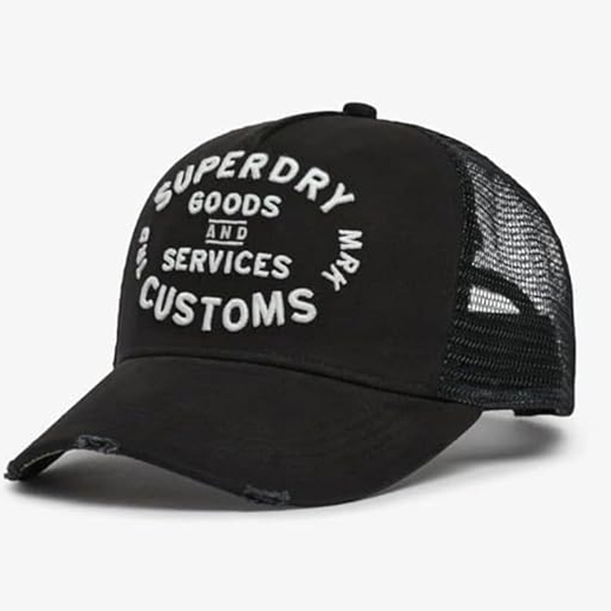 SUPERDRY MESH TRUCKER CAP BLACK/BLACK 16A