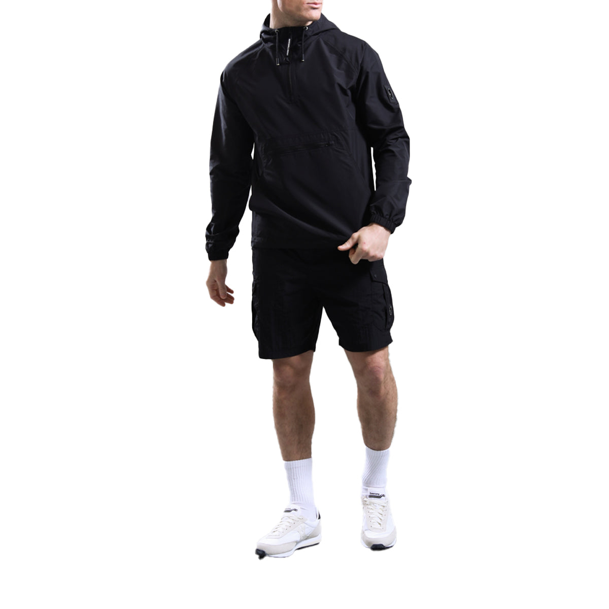 MARSHALL ARTIST NEWPORT CARGO SHORTS BLACK