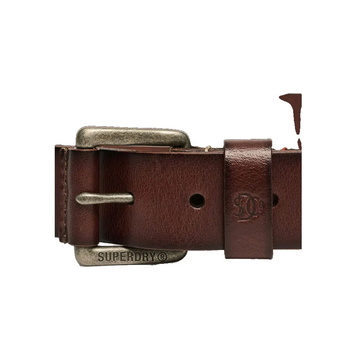 SUPERDRY CLASSIC LEATHER BELT BROWN 02O