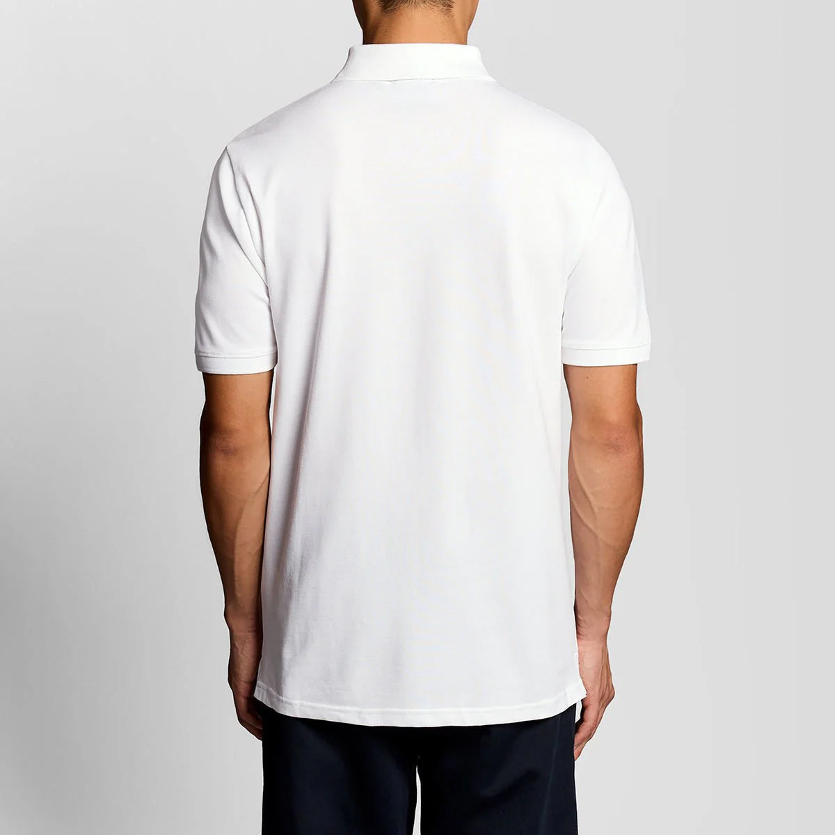 LYLE & SCOTT PLACKET TIPPED POLO SHIRT SP2409V WHITE