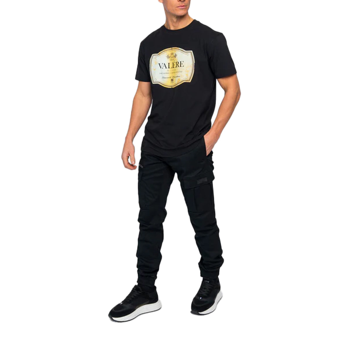 VALERE CARTIZZE T-SHIRT BLACK