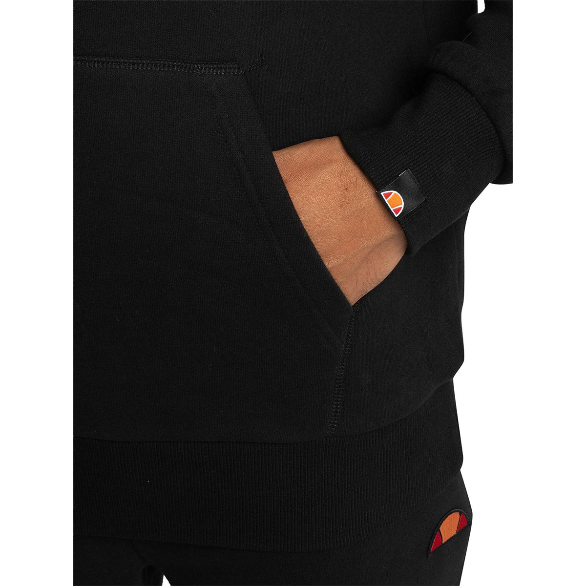 TRACCOTA OVERHEAD HOODED TRACKSUIT BLACK