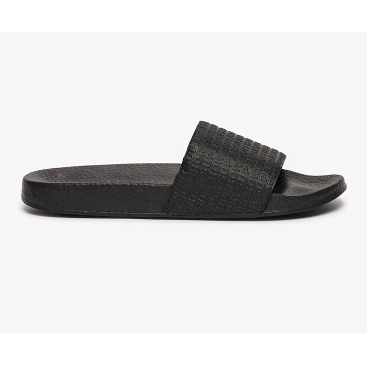 SUPERDRY MONOGRAM POOL SLIDE BLACK 02A MF310290A