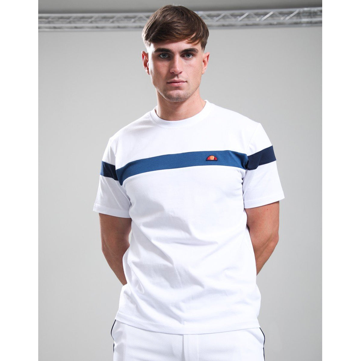 ELLESSE CASERIO T-SHIRT WHITE/BLUE