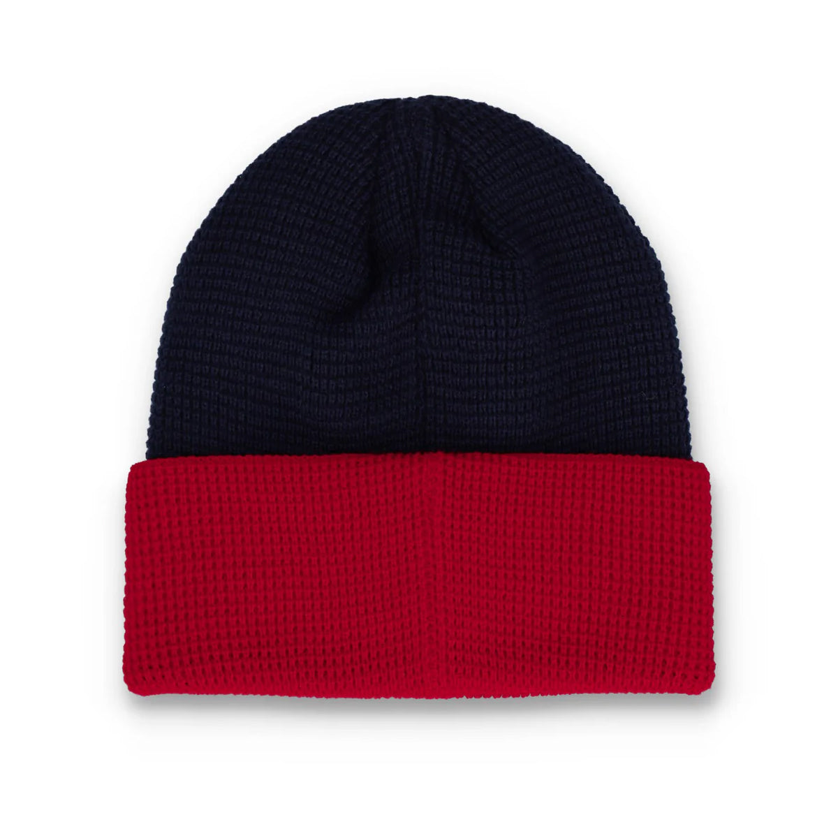 FILA RUNE COLOUR BLOCK NAVY/ RED BEANIE