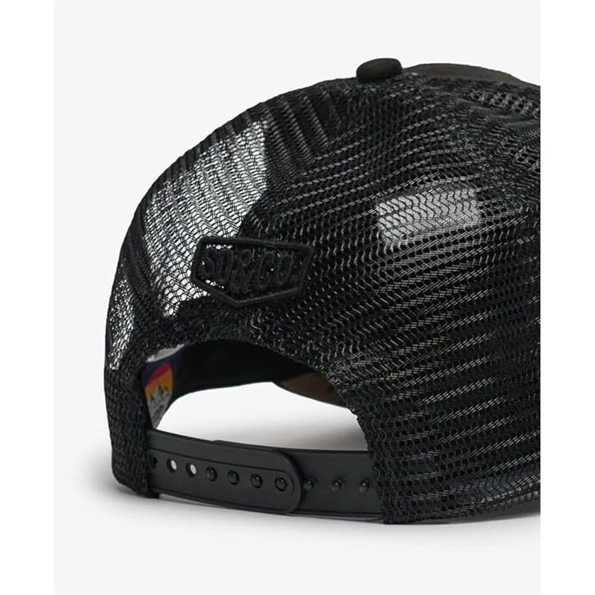 SUPERDRY MESH TRUCKER CAP BLACK/BLACK 16A