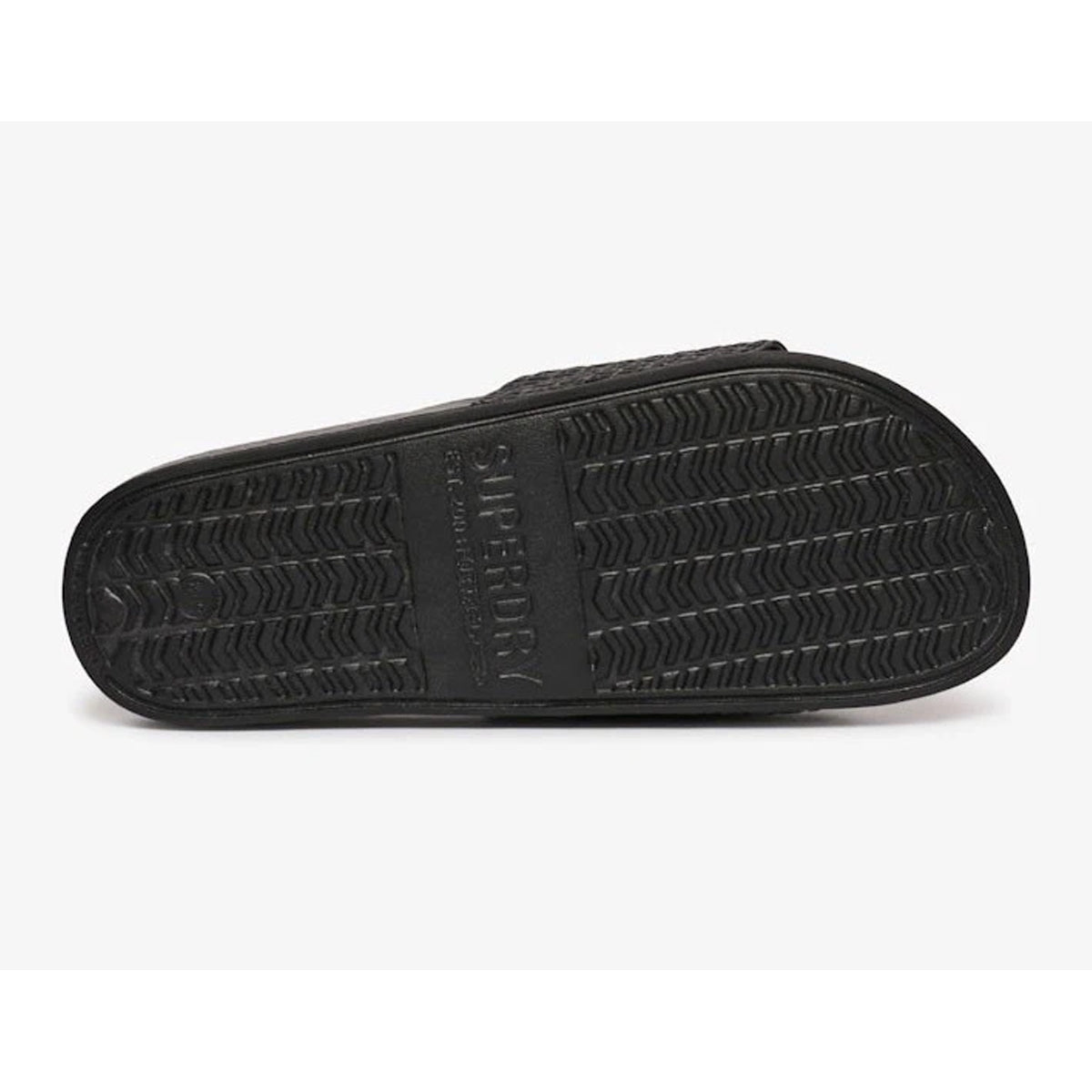 SUPERDRY MONOGRAM POOL SLIDE BLACK 02A MF310290A
