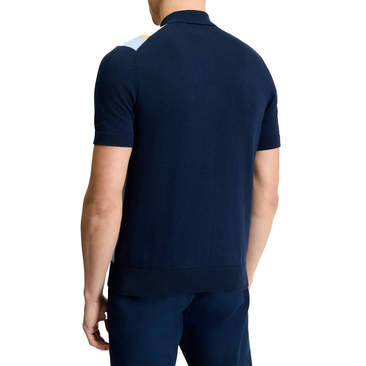 BEN SHERMAN VERTICAL STRIPE POLO NAVY 1013473