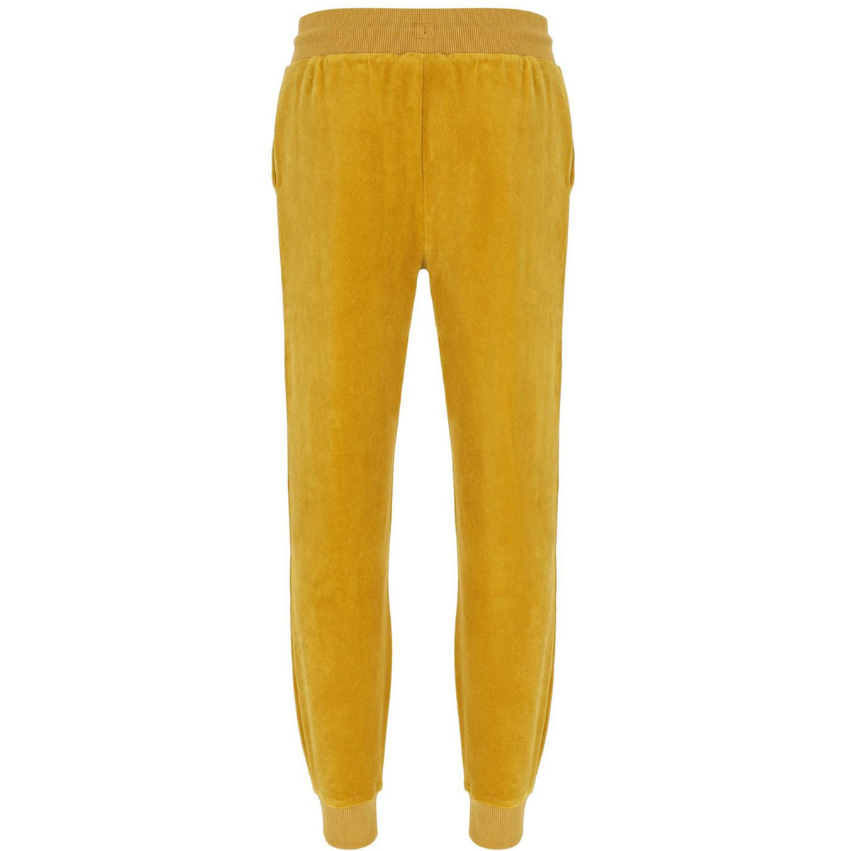 COURT VELOUR ARROWWOOD YELLOW BOTTOMS JOGGERS