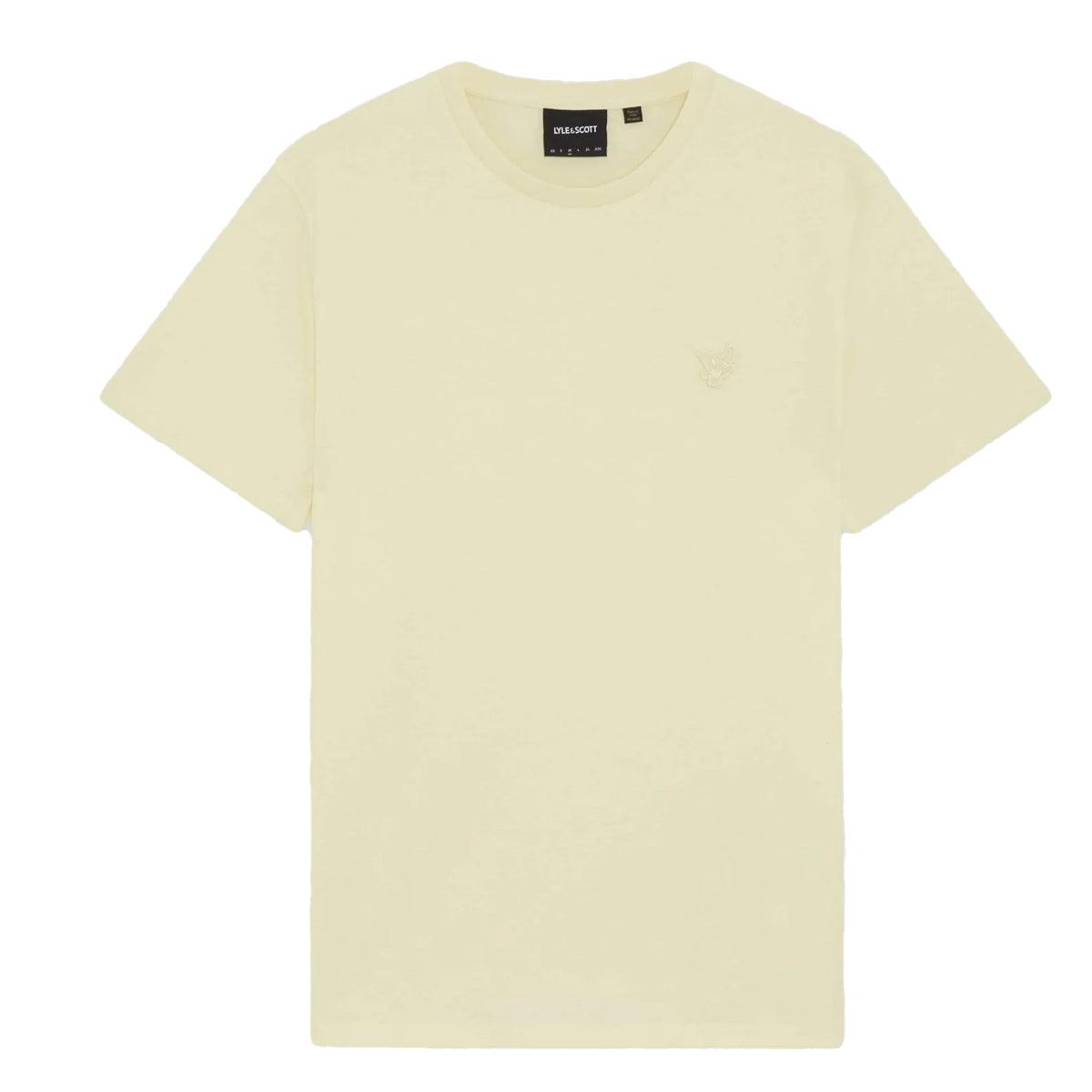 LYLE & SCOTT SUPERFINE T-SHIRT TS2255TONT PASTEL YELLOW