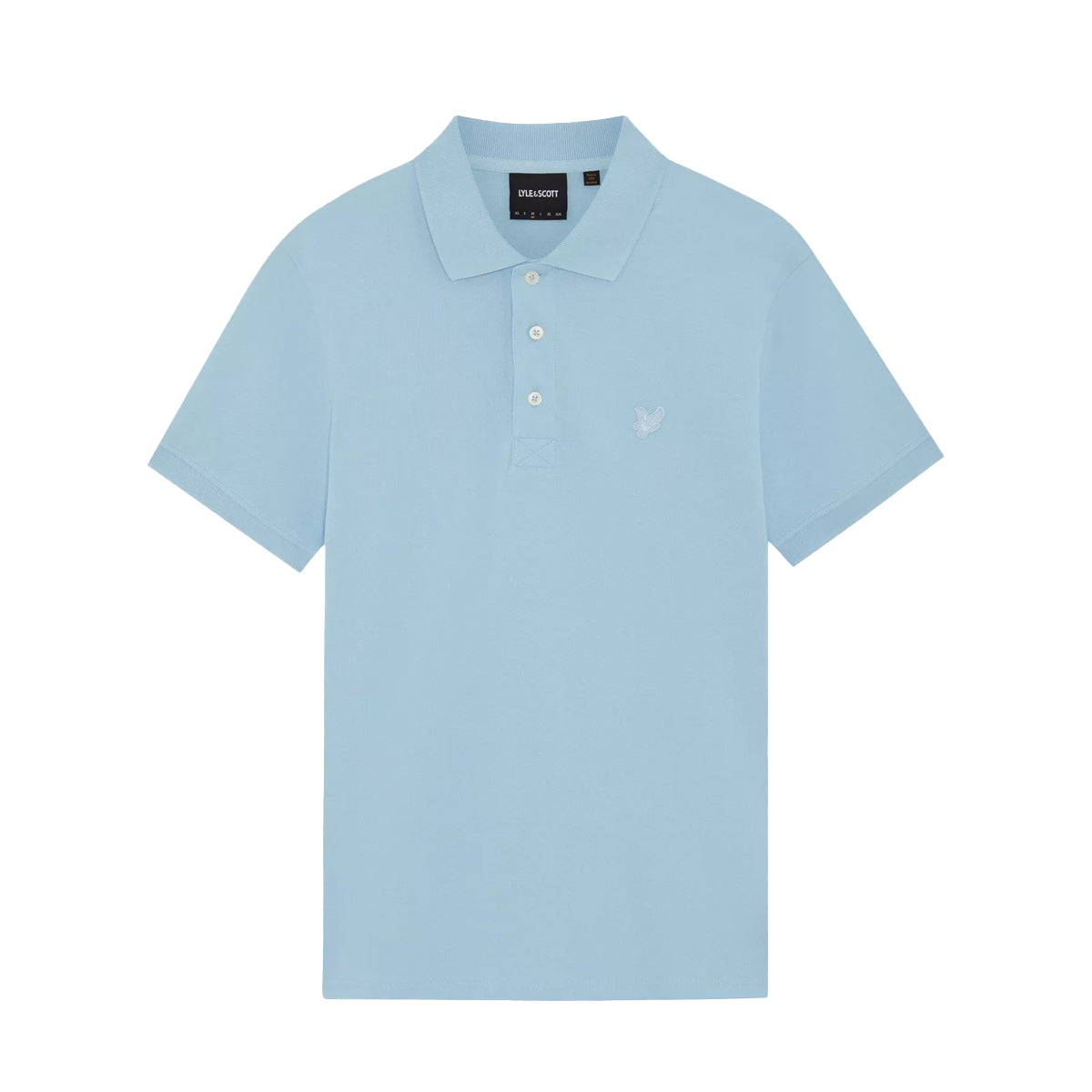 LYLE & SCOTT SUPERFINE POLO SHIRT SP2255TONT AIRY BLUE