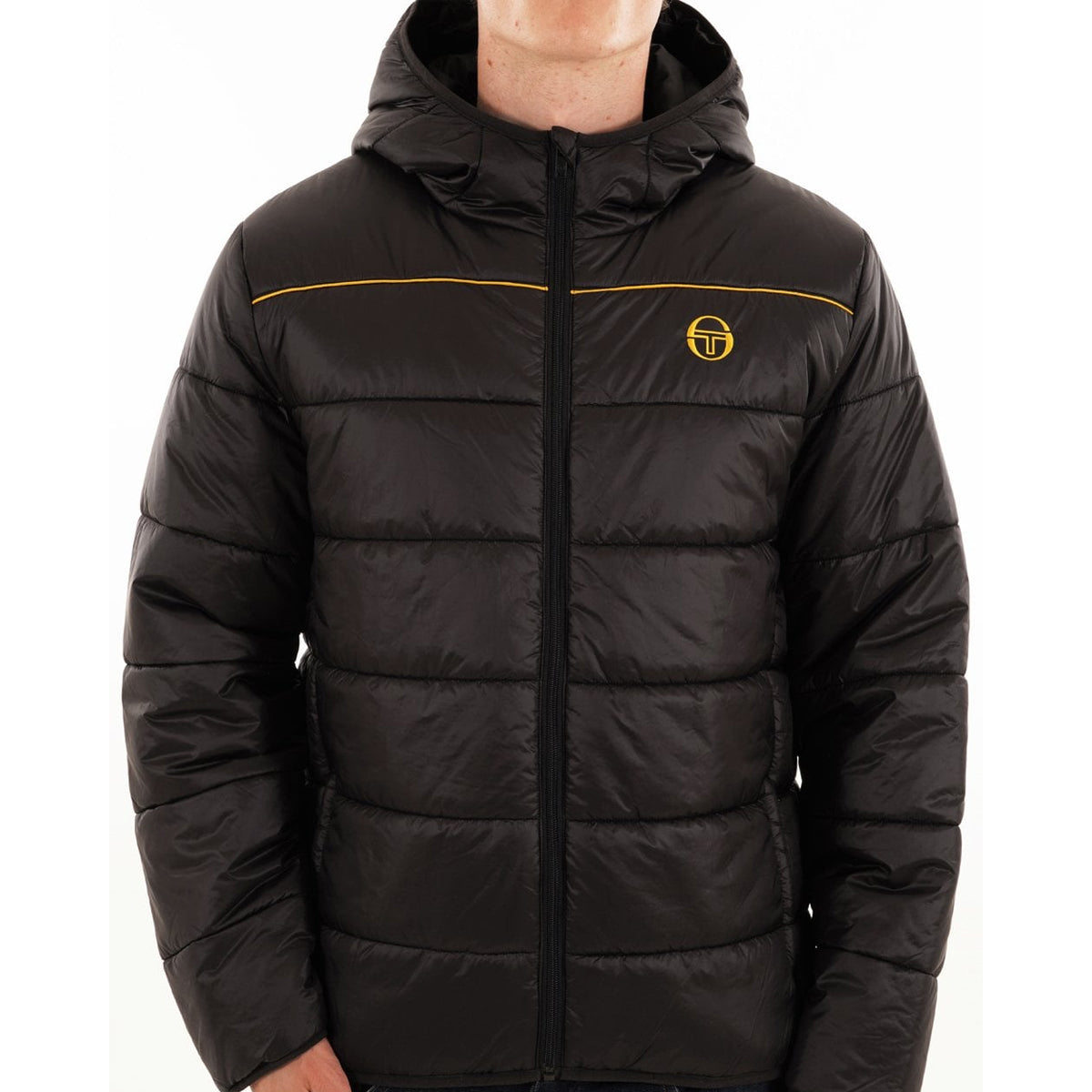 SERGIIO TACCHINI PADOVA BLACK PUFFER JACKET