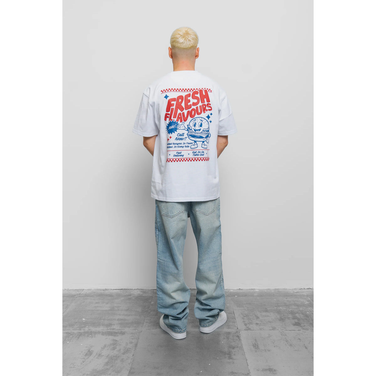 FRESH FLAVOURS RELAXED JEANS LIGHT BLUE