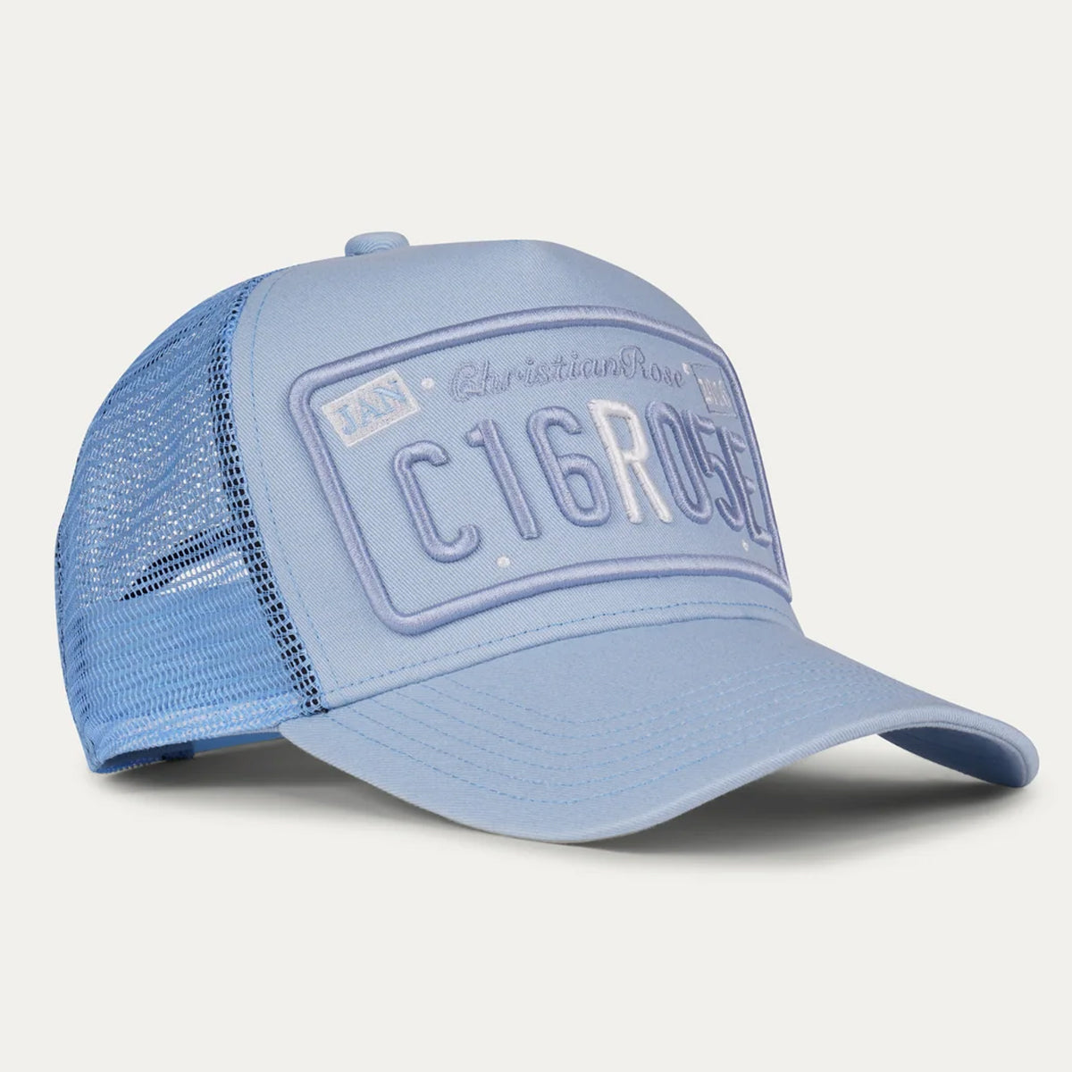 CHRISTIAN ROSE R TWO TONE SKY BLUE