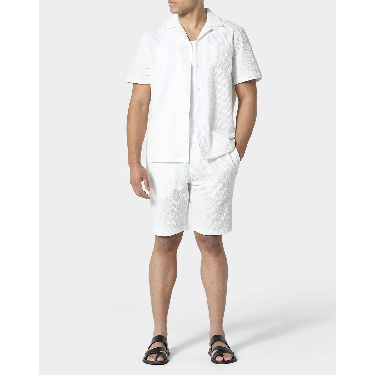 883 POLICE HULLTON S/S SHIRT WHITE