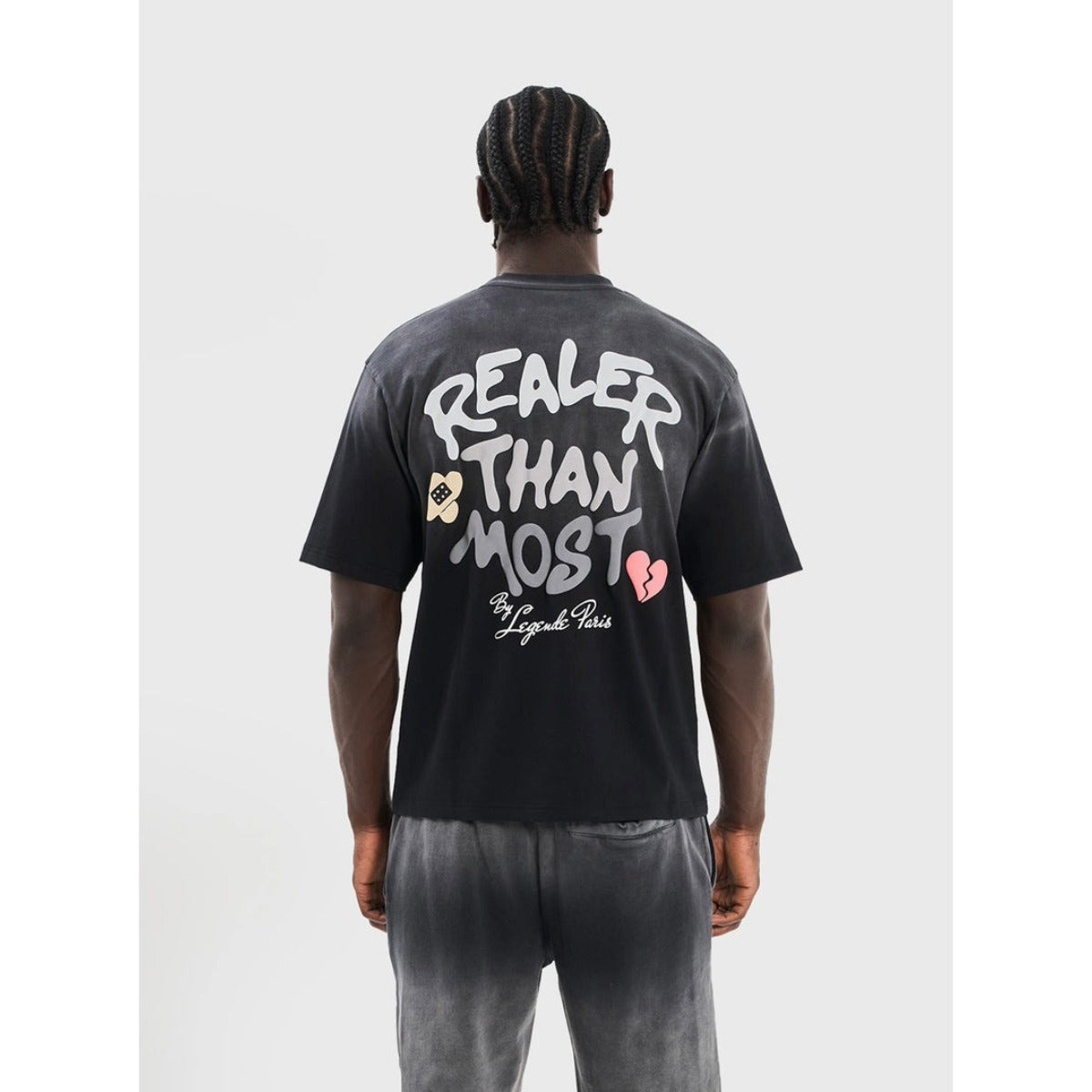 LEGENDE PARIS REALER THAN MOST T-SHIRT BLACK
