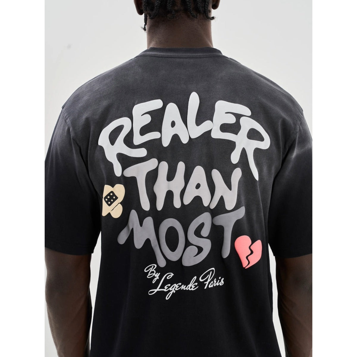 LEGENDE PARIS REALER THAN MOST T-SHIRT BLACK