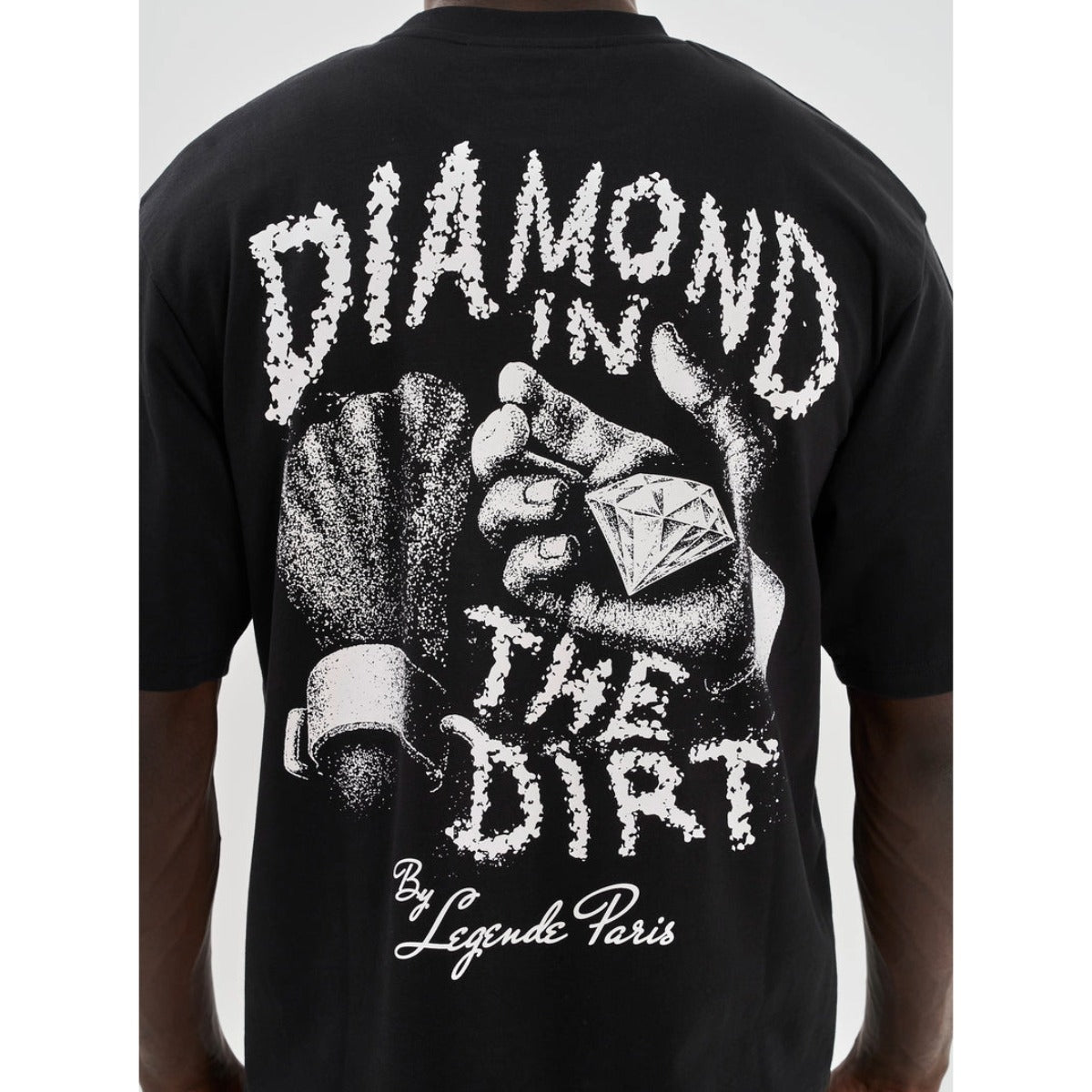 LEGENDE PARIS DIAMOND T-SHIRT BLACK