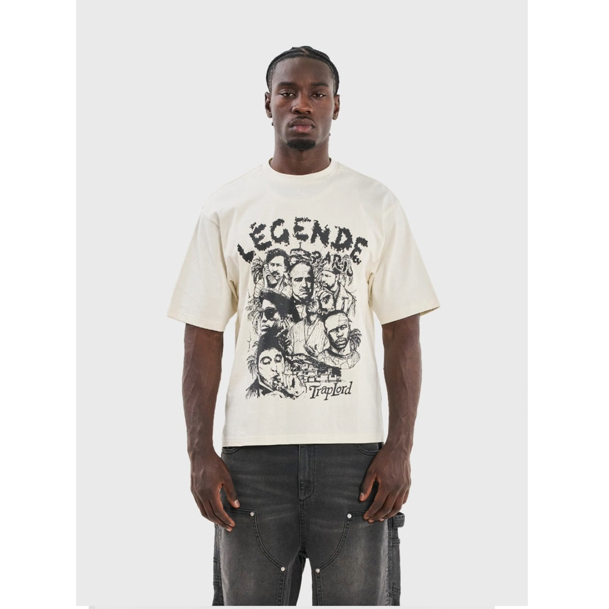 LEGENDE PARIS TRAPLORD 3.0 T-SHIRT OFF WHITE