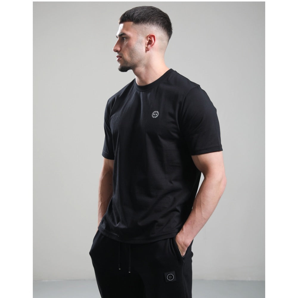 MARSHALL ARTIST DELTA LOGO T-SHIRT BLACK