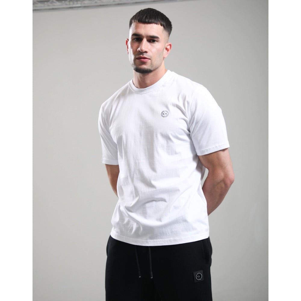 MARSHALL ARTIST DELTA LOGO T-SHIRT WHITE