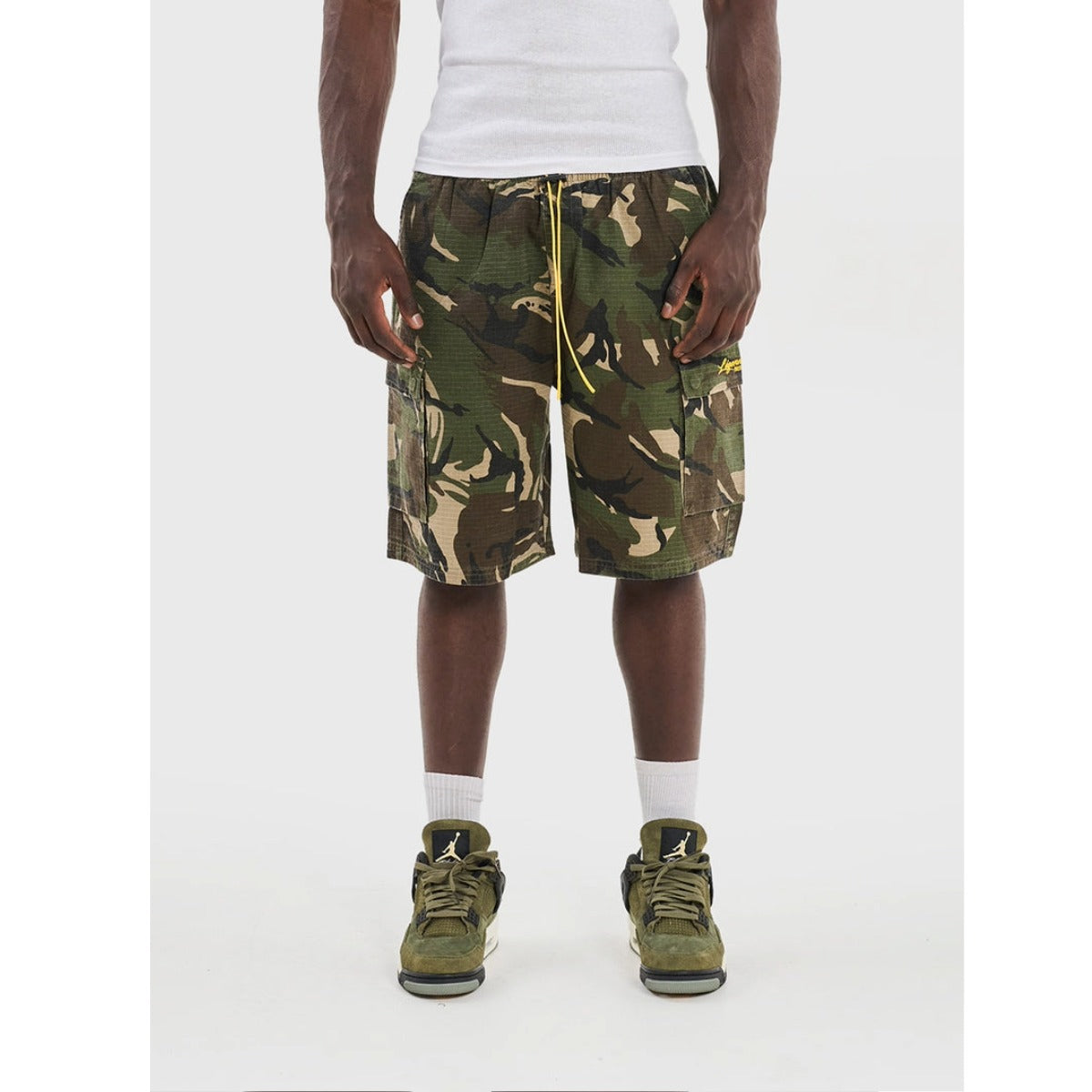 LEGENDE PARIS CAMO SHORT GREEN