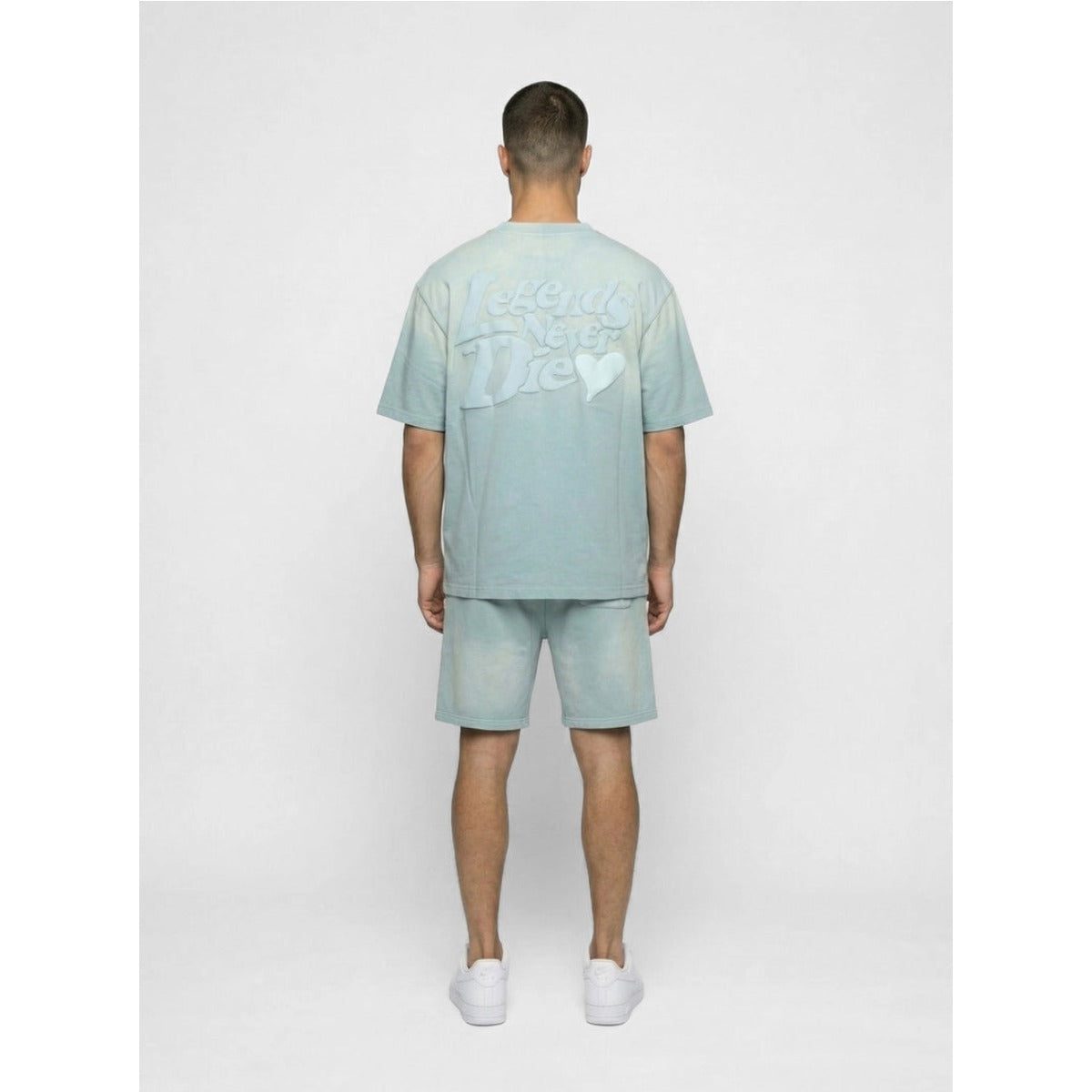 LEGENDE PARIS LND GRADIENT T-SHIRT WASHED SKY BLUE