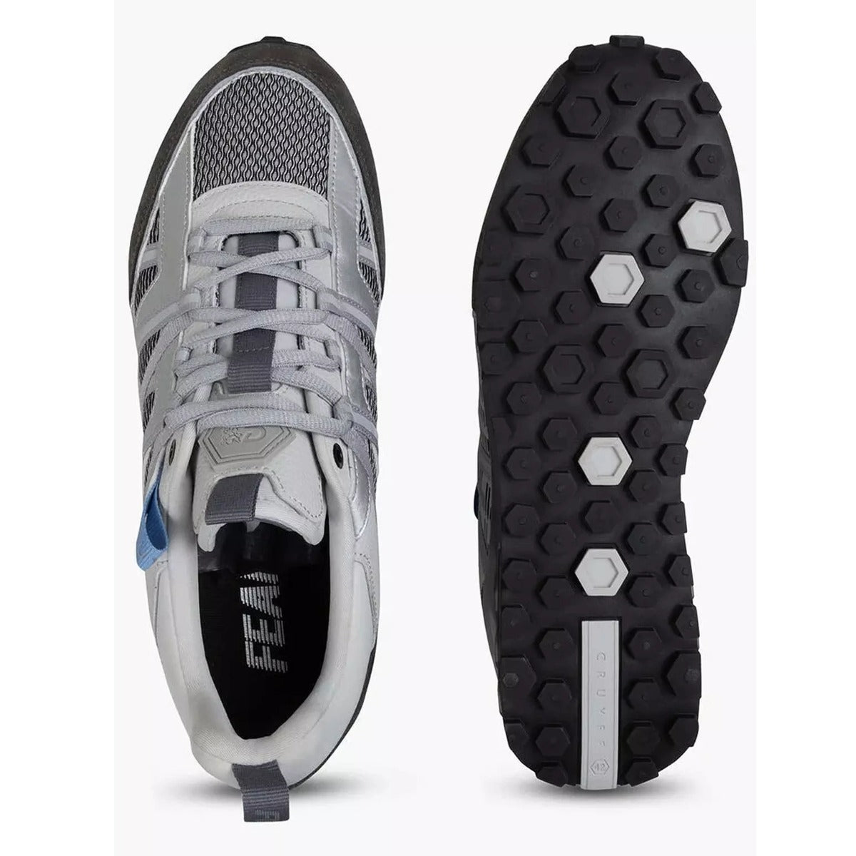 CRUYFF FEARIA FUTURA LT GREY/DUSK BLUE TRAINERS CC261060