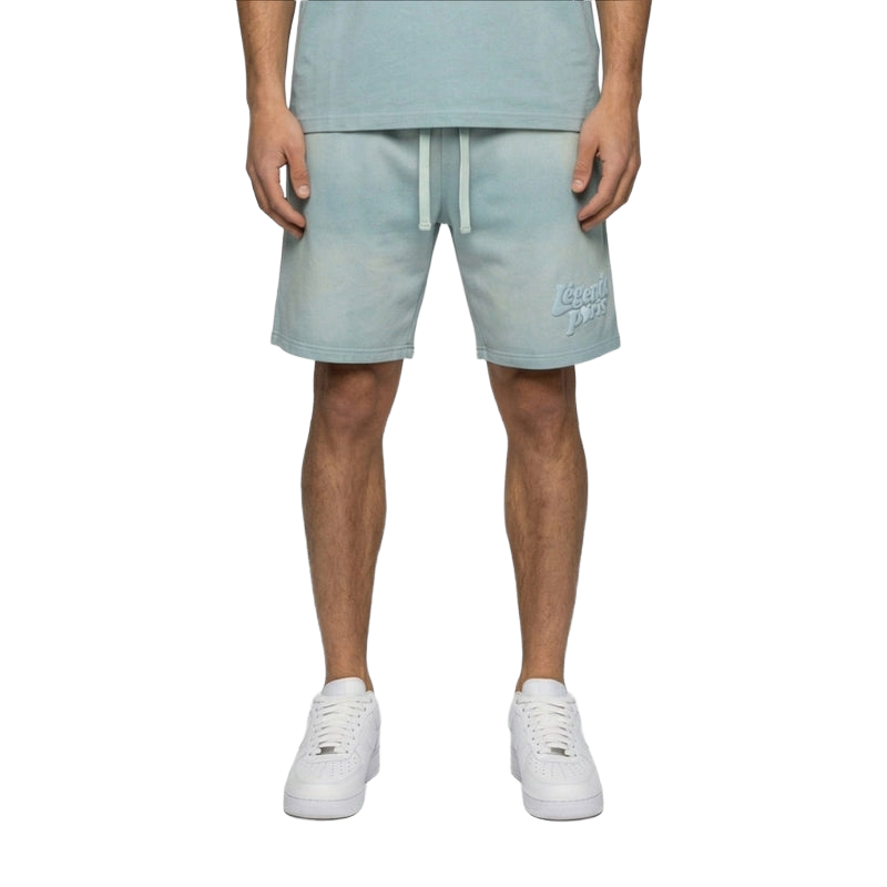 LEGENDE PARIS LND GRADIENT SHORTS WASHED SKY BLUE