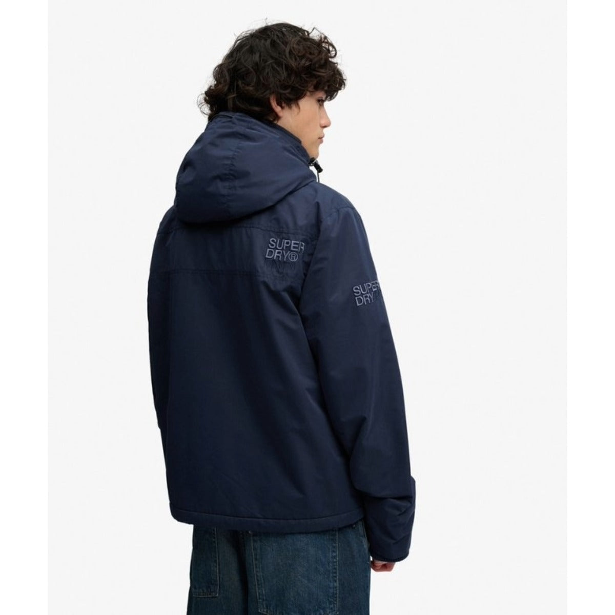 SUPERDRY HOODED MF ARCTIC WINDCHEATER DARKEST NAVY 49P