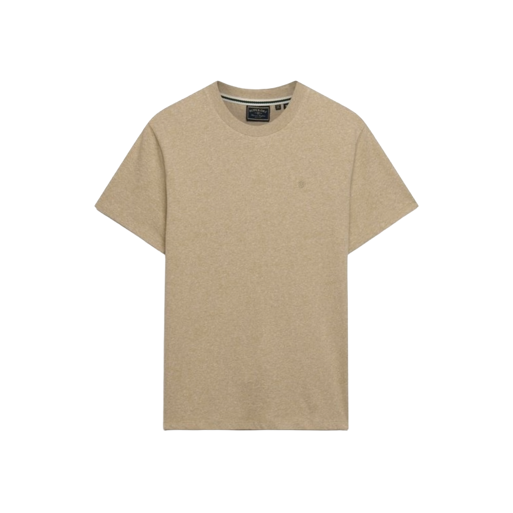 SUPERDRY ESSENTIAL SDCO LOGO EMB T-SHIRT TAN/BEIGE 05D