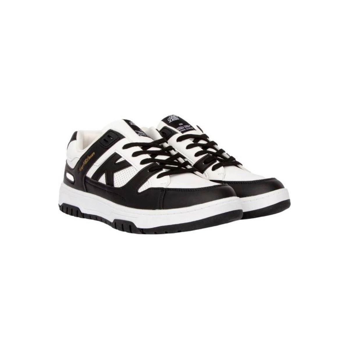 KINGS WILL DREAM KAY SKATER TRAINER BLACK/WHITE