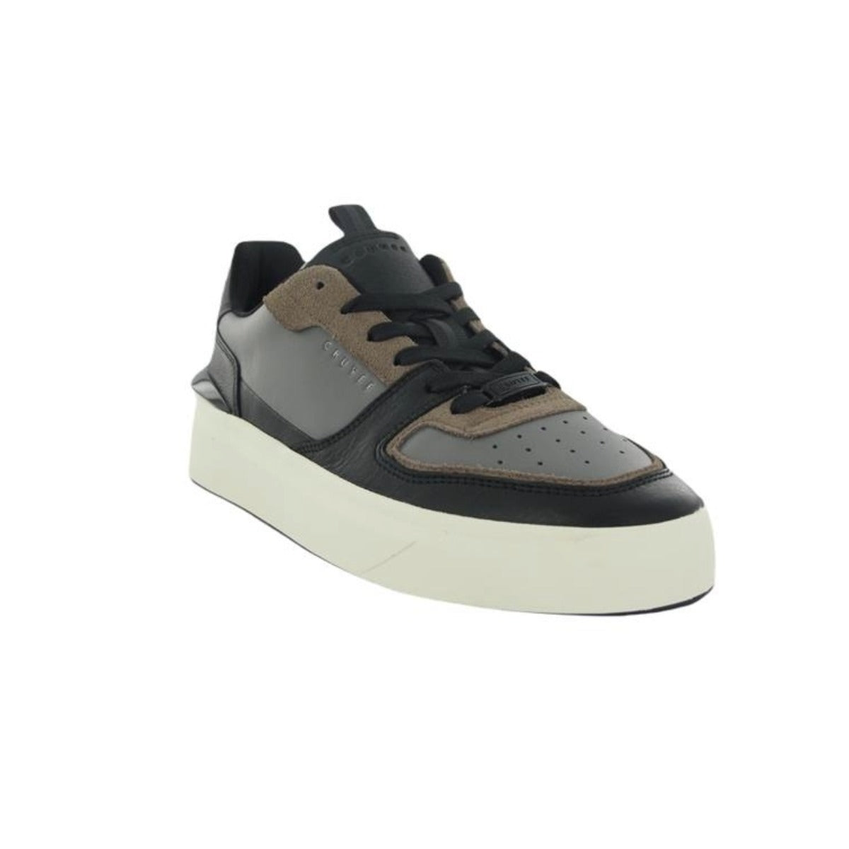 CRUYFF SUREFIRE TENNIS BLACK/GREY/BROWN TRAINERS CC243241