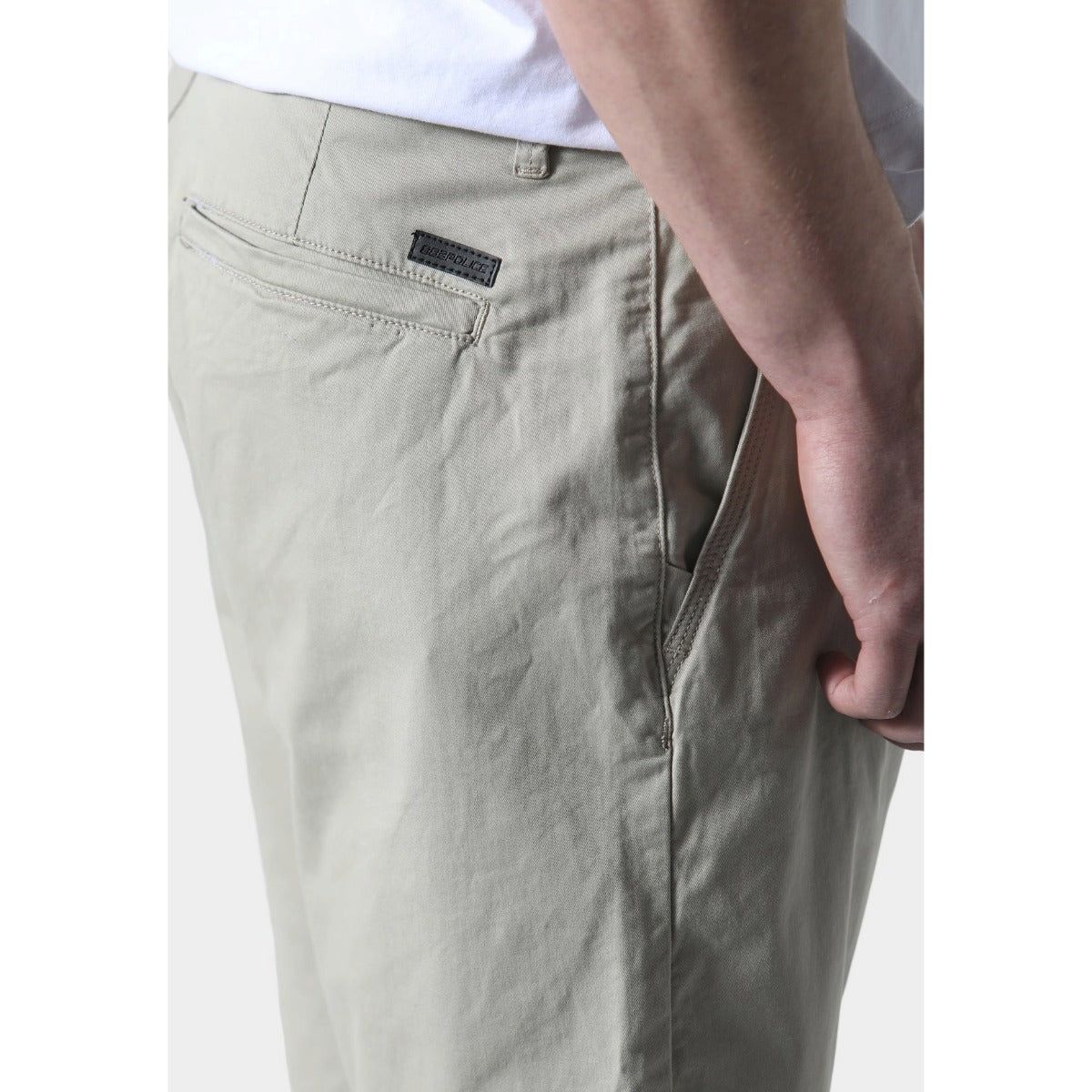 883 POLICE TYWYN CHINO SHORTS BEIGE