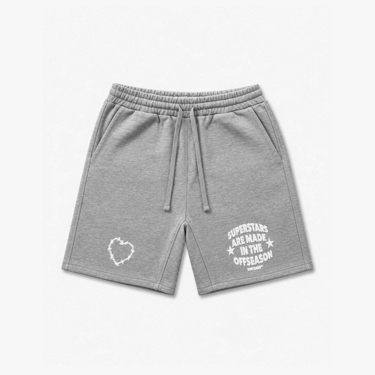 KORTSIIDE SUPERSTAR CLASSIC SHORTS GREY