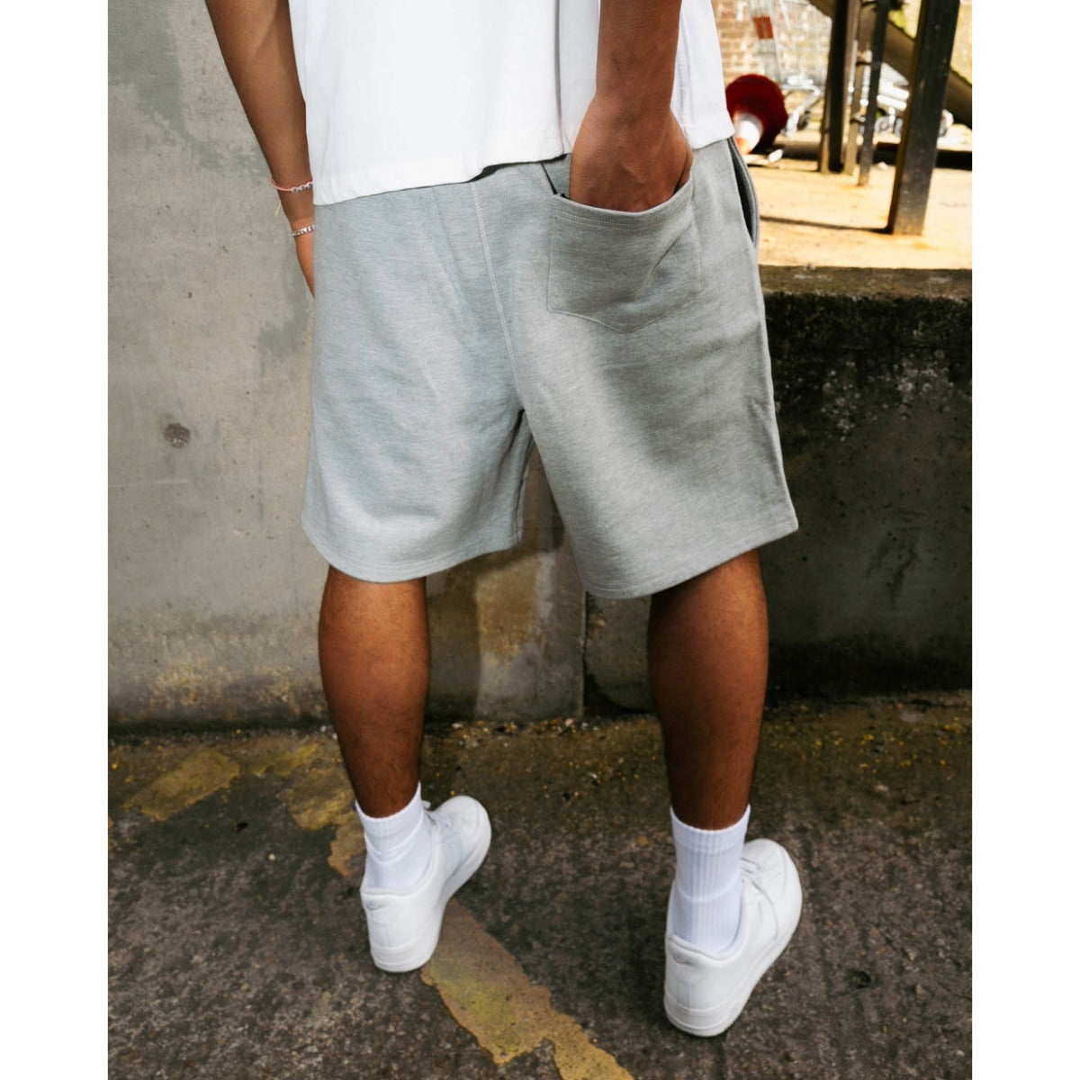 KORTSIIDE SUPERSTAR CLASSIC SHORTS GREY