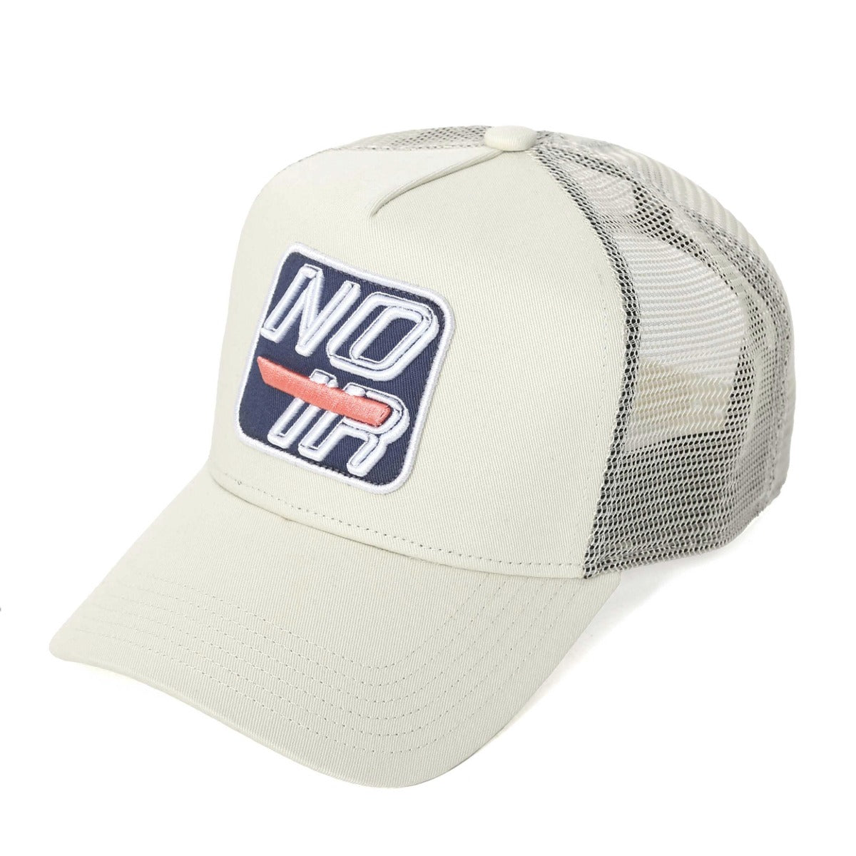 SOCIETE NOIR BOX MESH TRUCKER 2.0 CAP OFF WHITE