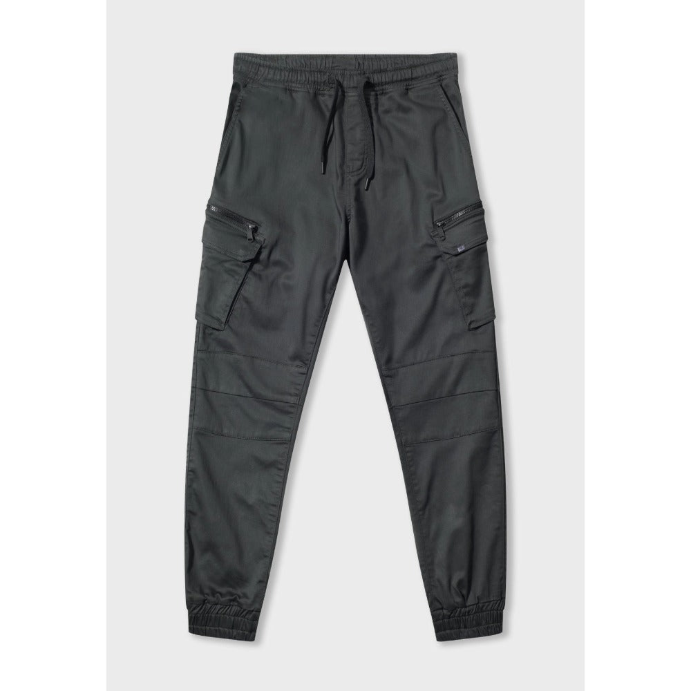 883 POLICE WARE CHARCOAL CARGO PANTS